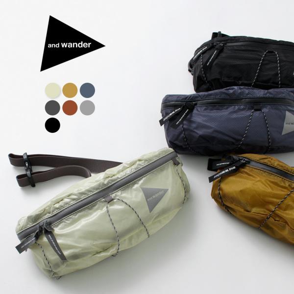 AND WANDER（アンドワンダー） シル ウェスト バッグ / ボディバッグ ショルダーバッグ ...