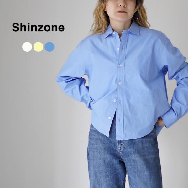 SHINZONE（シンゾーン） ショート ペック シャツ 日本製 25SMSBL12 / レディース...