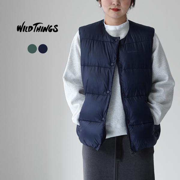 WILDTHINGS（ワイルドシングス） ジェム ハイロフト ベスト / レディース アウトドア 中...