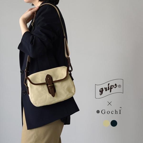 GRIPS × ROCOCO（グリップス × ロココ） 別注 パラフィン サッチェルバッグ M / ...