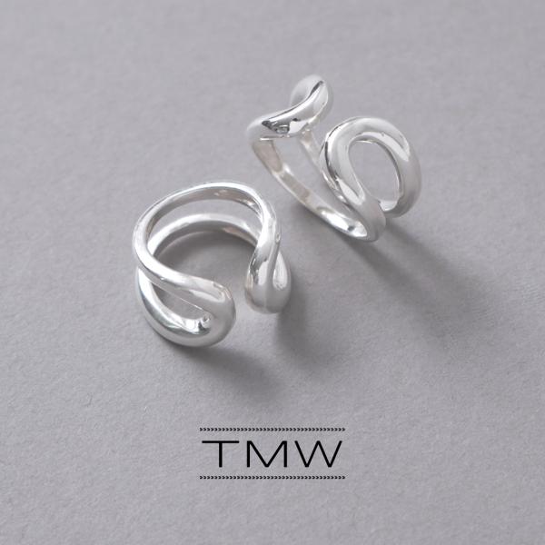 TMW（トラディショナルモダンワークス） スターリングシルバーボリュームライン リング / 指輪 シ...