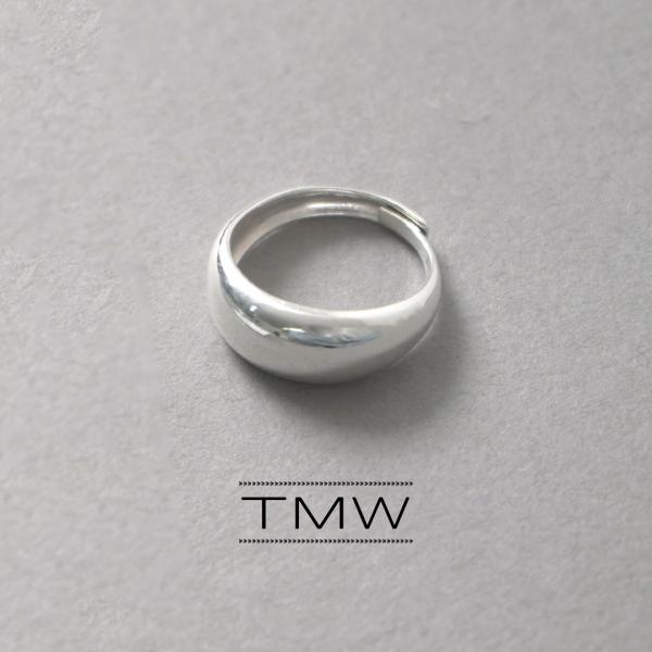 TMW（トラディショナルモダンワークス） スターリングシルバー ボリューム リング / 指輪 シルバ...
