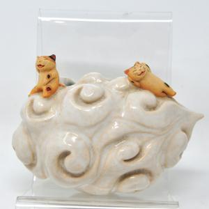 もりわじん作品 うき猫「猫足風呂」6 三毛足 在庫あり : ねこの大五郎