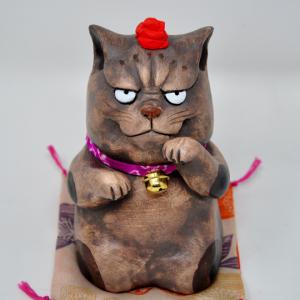 もりわじん作品 うき猫「猫足風呂」6 三毛足 在庫あり : ねこの大五郎