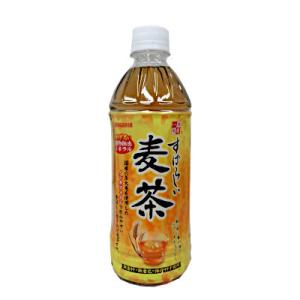 すばらしい麦茶 サンガリア 500ml ペット 24本入