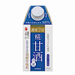 プラス糀 糀甘酒の素 マルコメ 500ml パック 12本入
