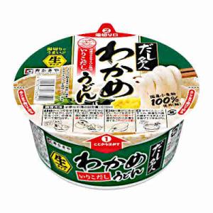 だし名人 いりこだしわかめうどん 寿がきや 12個入｜daihei