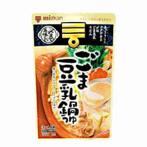 〆まで美味しい ごま豆乳鍋つゆ ストレート 750g(3〜4人前） ミツカン｜daihei