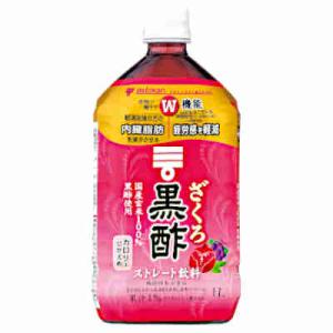 ざくろ 黒酢 ストレート ミツカン 1000ml ペット 6本｜daihei