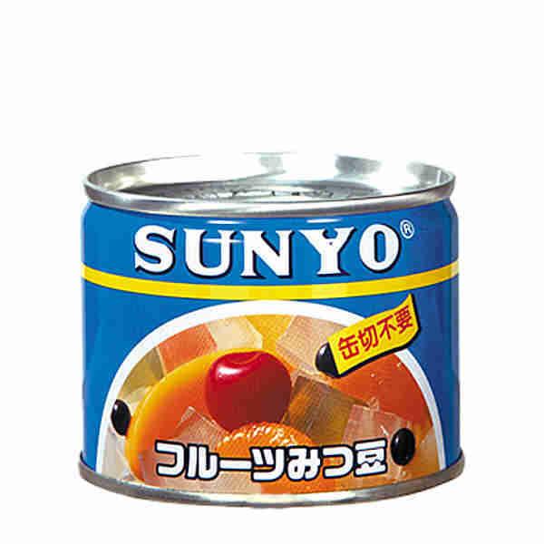 フルーツみつ豆 サンヨー 195g