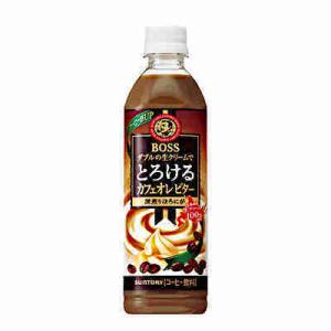 ボス とろけるカフェオレ ビター サントリー 500ml ペット 24本入｜daihei