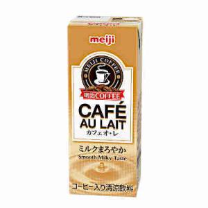 明治COFFEE カフェオレ 200ml 紙パック 24本入り