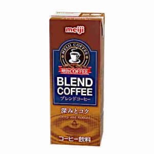 明治COFFEE ブレンドコーヒー 200ml 紙パック 24本入り