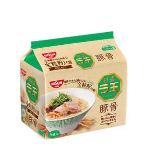 日清ラ王 豚骨 日清食品 5食パック 6個入り