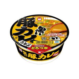 マルちゃん 東洋水産 黒いまめ豚カレーうどん 42g×24(12×2)個入｜ 送料