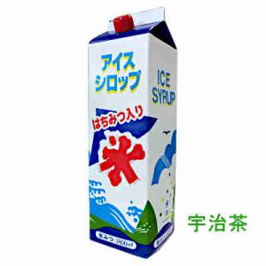 氷みつ 宇治茶 業務用 フジスコ 1.8L パック 1本 バラ売り