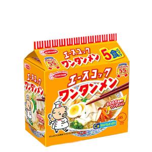 ワンタンメン エースコック 5食パック 6個入り