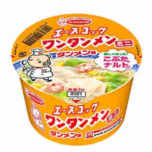 ミニ ワンタンメン タンメン味 エースコック 12個入り