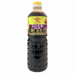 濃口醤油 むらさき ヤマキュー 久保醸造 1L ペット 12本入