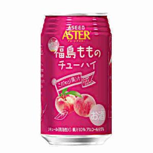 アスター 福島もものチューハイ アシード 350ml 缶 24本入