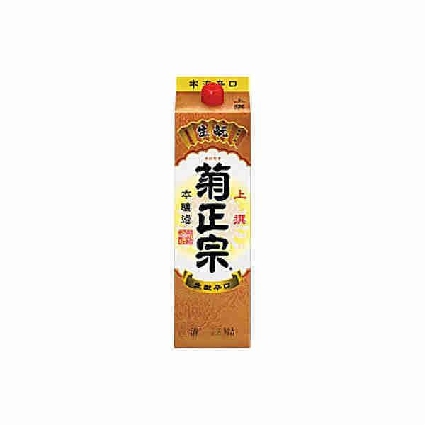 本醸造 上撰 菊正宗酒造 1.8L(1800ml) パック 6本入り