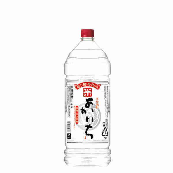 よかいち 米 25度 宝酒造 4L(4000ml) ペット 4本入り