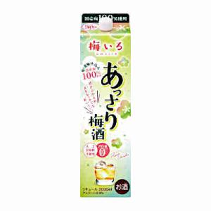 あっさり梅酒 合同酒精 2.0L(2000ml) パック 6本入｜daihei