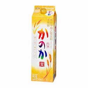 かのか 麦 25度 アサヒ 1.8L(1800ml) パック 6本入り｜daihei