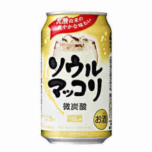 ソウルマッコリ 6度 サントリー 350ml 缶 24本入