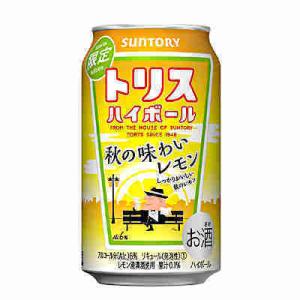 数量限定 トリスハイボール 秋の味わいレモン サントリー 350ml 缶 24本入