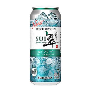 SUNTORY（サントリー） 翠 ジンソーダ 500ml 缶 24本入 : 問屋ダイヘイ
