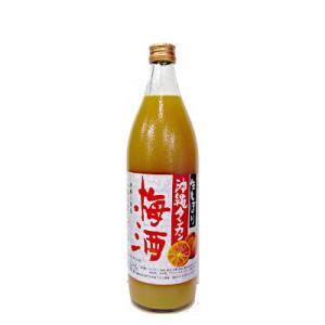 生しぼり 沖縄タンカン梅酒 松藤株式会社 900ml 瓶 12本入｜daihei