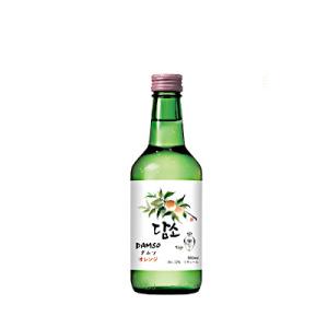 ダムソ ソジュ オレンジ フレーバー焼酎 360ml 瓶 20本入｜daihei