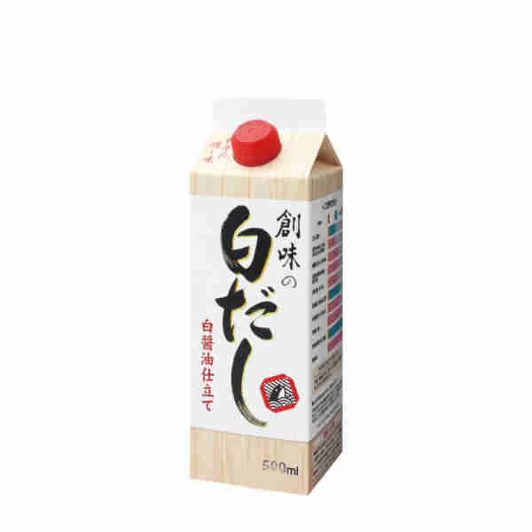 創味の白だし 白醤油仕立て 創味食品 500ml