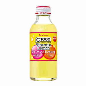 ビタミンレモン C1000 コラーゲン＆ヒアルロン酸 ハウスウェルネス 140ml  瓶 30本入(...