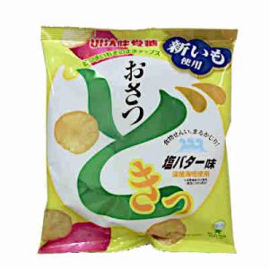 おさつどきっ 塩バター味 UHA味覚糖 65g 10個