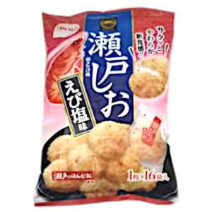 瀬戸しお えび塩味 栗山製菓 12個入｜daihei