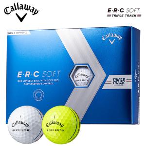 キャロウェイ ボール ERC ソフト トリプル トラック 1ダース(12球入り)  2023 E・R・C SOFT TRIPLE TRACK ゴルフ｜daiichigolf