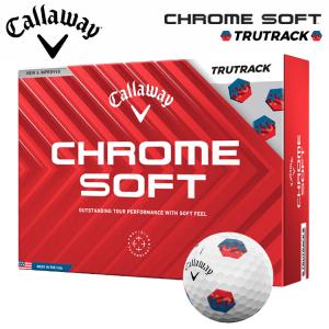 キャロウェイERCソフトトリプルトラックゴルフボールイエロー2ダース キャロウェイ（Callaway） CHROME SOFT トリプル・トラック