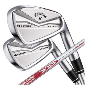 【メーカーカスタム】 キャロウェイ X フォージド スター アイアン N.S.PRO モーダス3 TOUR 115 シャフト 5I〜PW(6本セット) Callaway X FORGED STAR｜daiichigolf