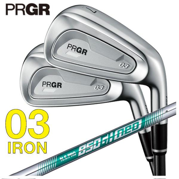 プロギア 03 アイアン 5本セット(#7-#9,Pw,Aw) N.S.PRO 850GH NEO ...