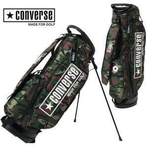 コンバース メイドフォー ゴルフ CV SP スタンド キャディバッグ CM 9型 46インチ対応 カモ CONVERSE CV SP STAND CADDIE BAG CM 33700280｜daiichigolf