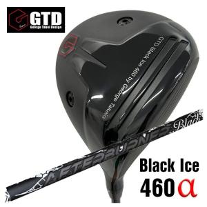 GTD（ジョージ武井デザイン） Black Ice 460α（アルファ）ドライバー TRPX(ティーアールピーエックス) アフターバーナー ブラックフレア シャフト｜daiichigolf