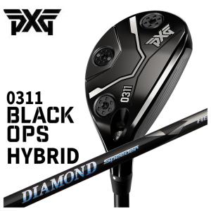 【特注・ヘッド在庫有り】 PXG 0311 Black Ops (ブラックオプス) ハイブリッド フジクラ ジュエルシリーズ ダイヤモンドスピーダー ハイブリッド｜daiichigolf