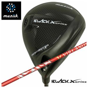 muziik ムジーク BLACK XSPIRE ブラックエクスパイヤー ドライバー 日本シャフト VULCANUS バルカヌス シャフト｜第一ゴルフ