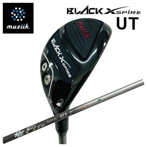 【特注カスタムクラブ】muziik ムジーク BLACK XSPIRE ブラックエクスパイヤー ユー...