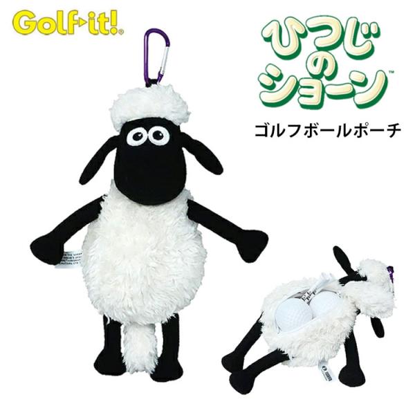 ライト ひつじのショーン ボールポーチ ボールケース C-192 ゴルフ