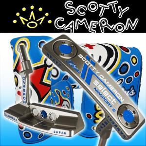 スコッティキャメロン カスタムパター セレクト ニューポート2パター JACKPOT JOHNNY - STANDARD - TURBO BLUE MATADOR - TURBO BLUE - OVERSIZED｜daiichigolf