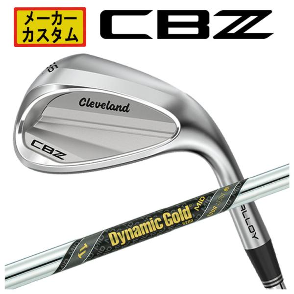 【メーカーカスタム】 クリーブランド CBZ ウエッジ  ダイナミックゴールド MID 95 ツアー...