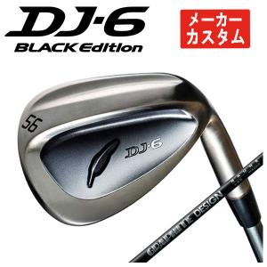 【メーカーカスタム】 フォーティーン DJ-6 Black Edition ウェッジ グラファイトデザイン RAUNE(ラウネ)ウェッジ シャフト  ライトブラックメッキ仕上げ｜daiichigolf